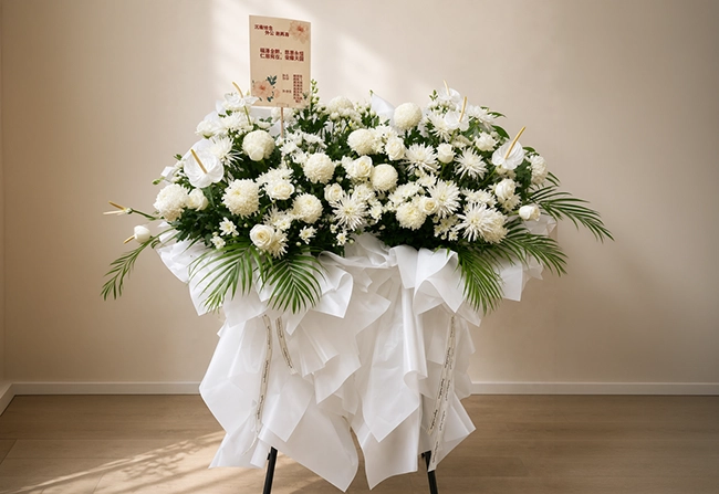 800 - Condolence Floral with Stand
